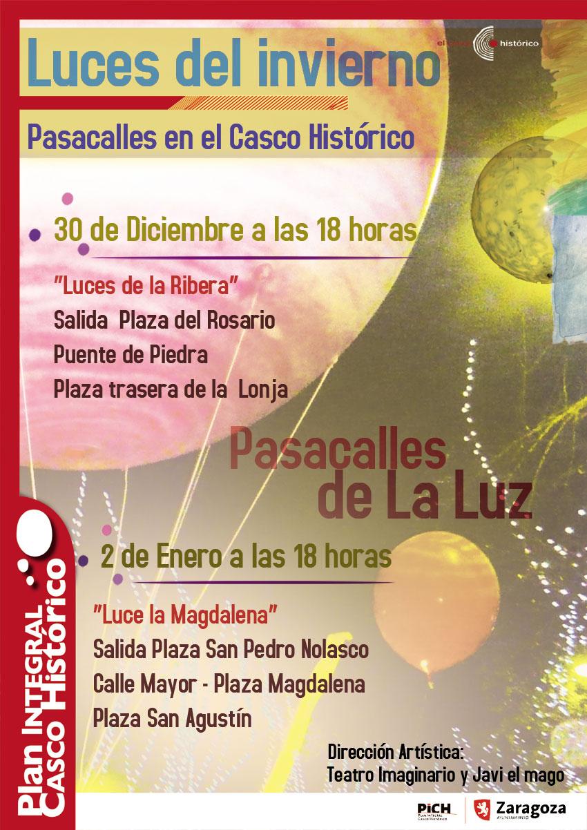 Los pasacalles de la luz llegan al Rabal y la Magdalena de la mano del PICH
