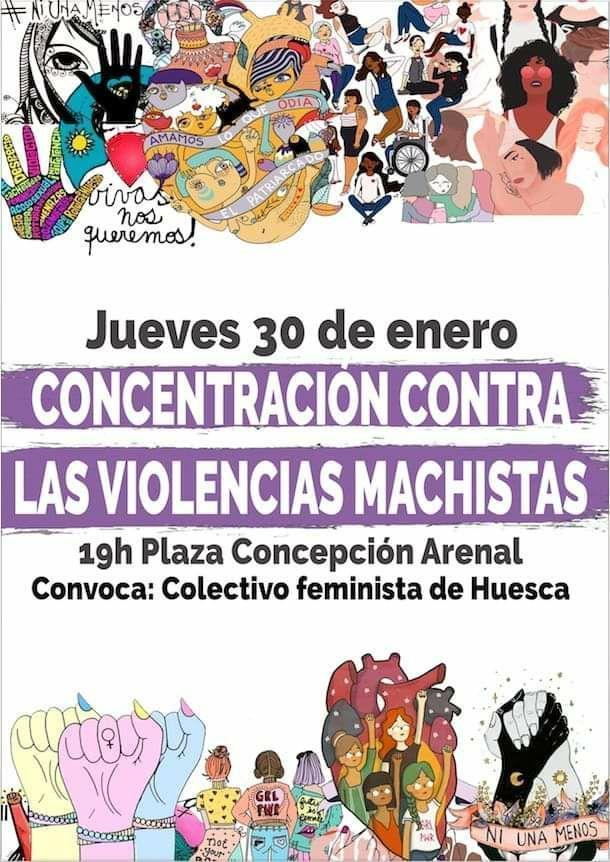 Concentración contra las violencias machistas