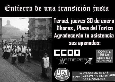 Entierro de una Transición Justa