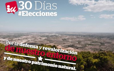 Por la defensa y revalorización de nuestro entorno y de nuestro patrimonio natural.