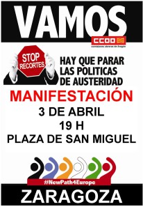 Cartel 3 de Abril Zgz