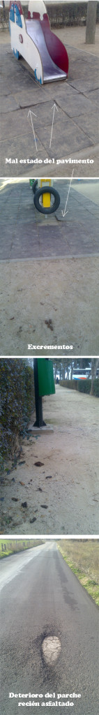 excrementos parque