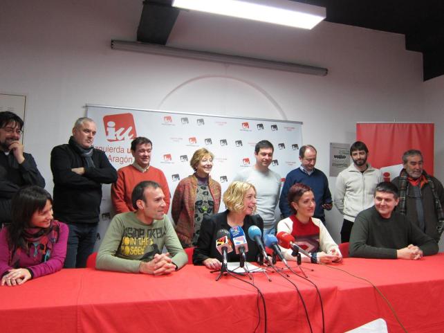 Luquin agradece el apoyo recibido y presenta los avales para comenzar la campaña “Sueña otro Aragón: construye Aragón”