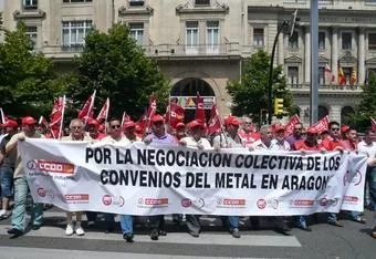Apoyamos las reivindicaciones del sector del metal