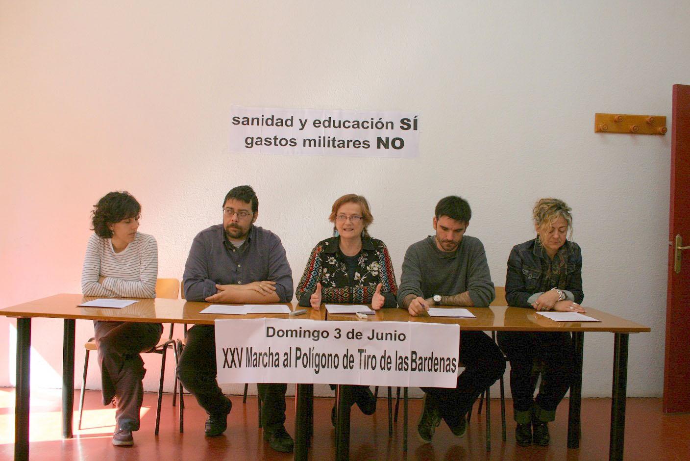 XXV Marcha contra el polígono de tiro de las Bardenas