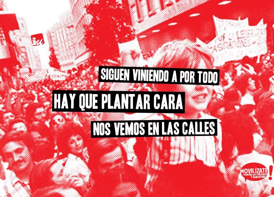 Paremos los recortes. 19 J #A la calle Por una Rebelión democrática