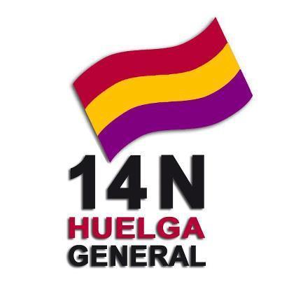 Apoyamos activamente la Huelga General convocada el 14 de noviembre