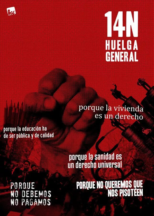 14N Huelga General: “Porque la Vivienda es un derecho”