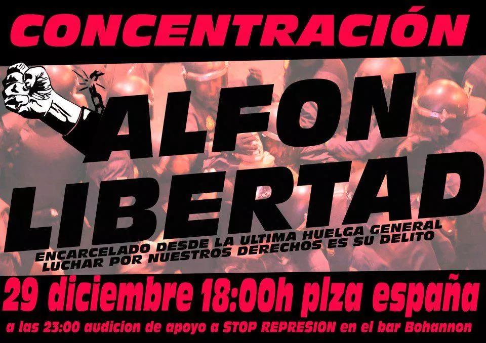 Nos volcamos con la movilización por la libertad de Alfonso Martínez