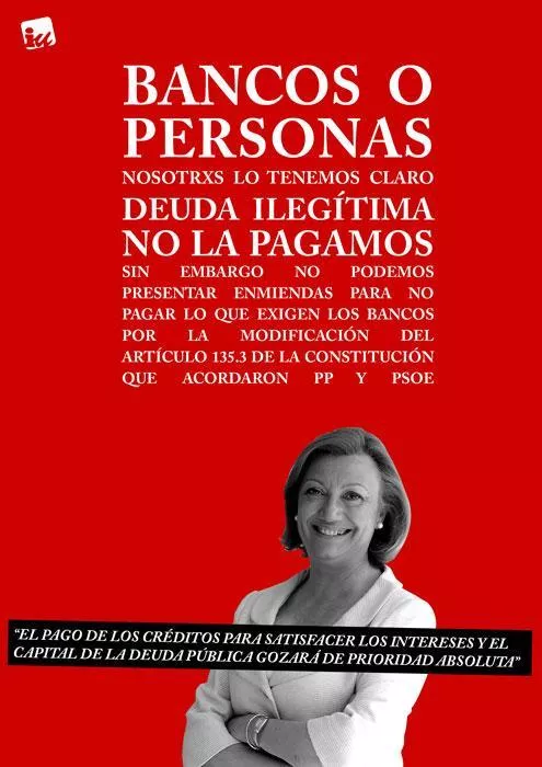 Bancos o personas. Nosotrxs lo tenemos claro