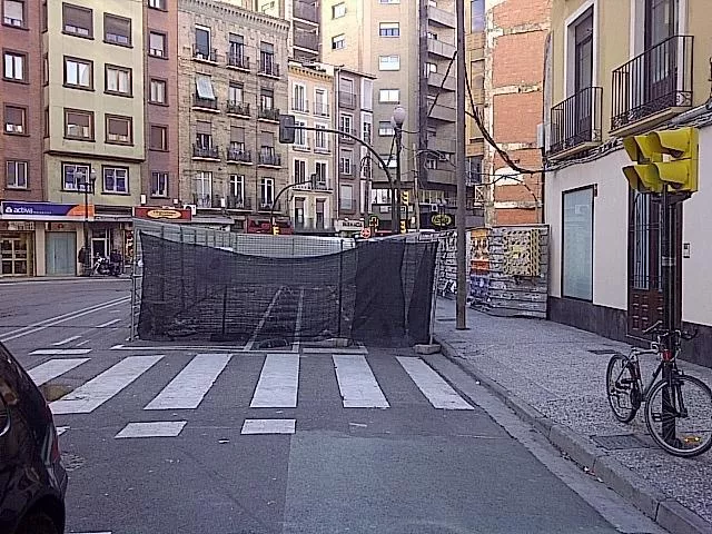 Preguntaremos en Urbanismo por la continuidad del carril bici en el Coso Bajo