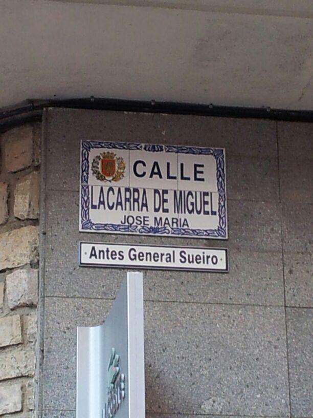 Alertamos de nuevas placas fascistas en calles de Zaragoza y exige actuar con contundencia