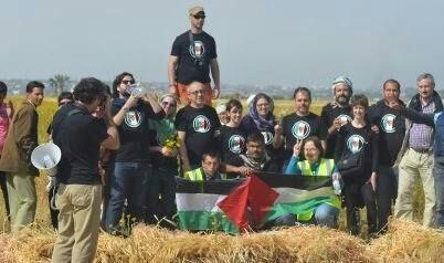La delegación de Izquierda Unida recibida a tiros en Gaza por el ejército israelí