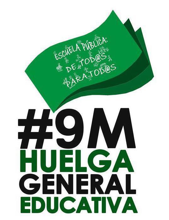 Huelga general de educación el 9 de mayo: Hay alternativas