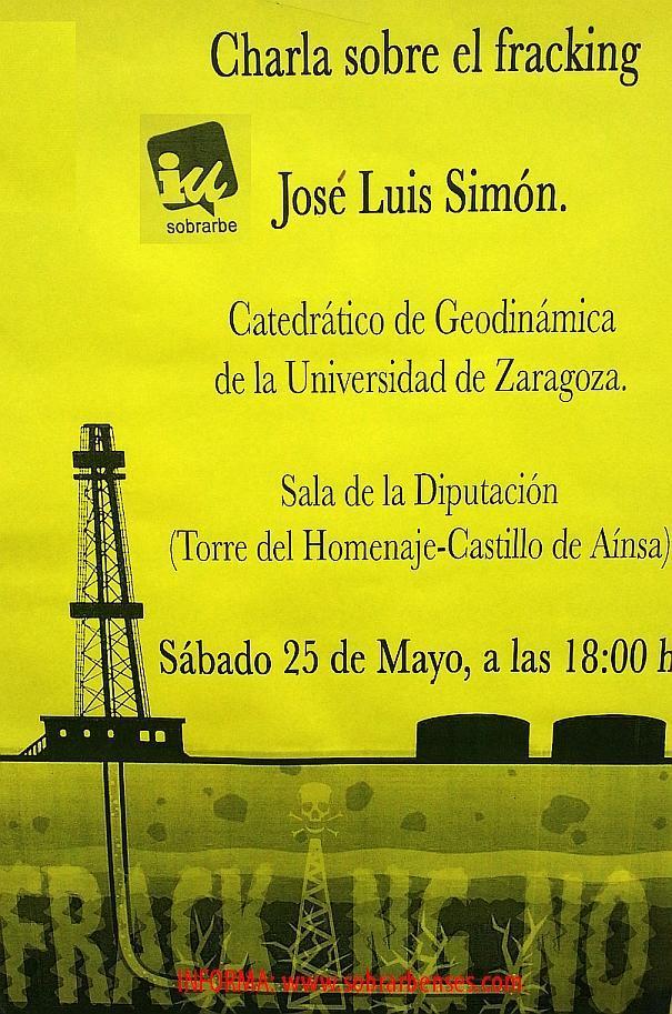 Charla sobre el fracking en Aínsa