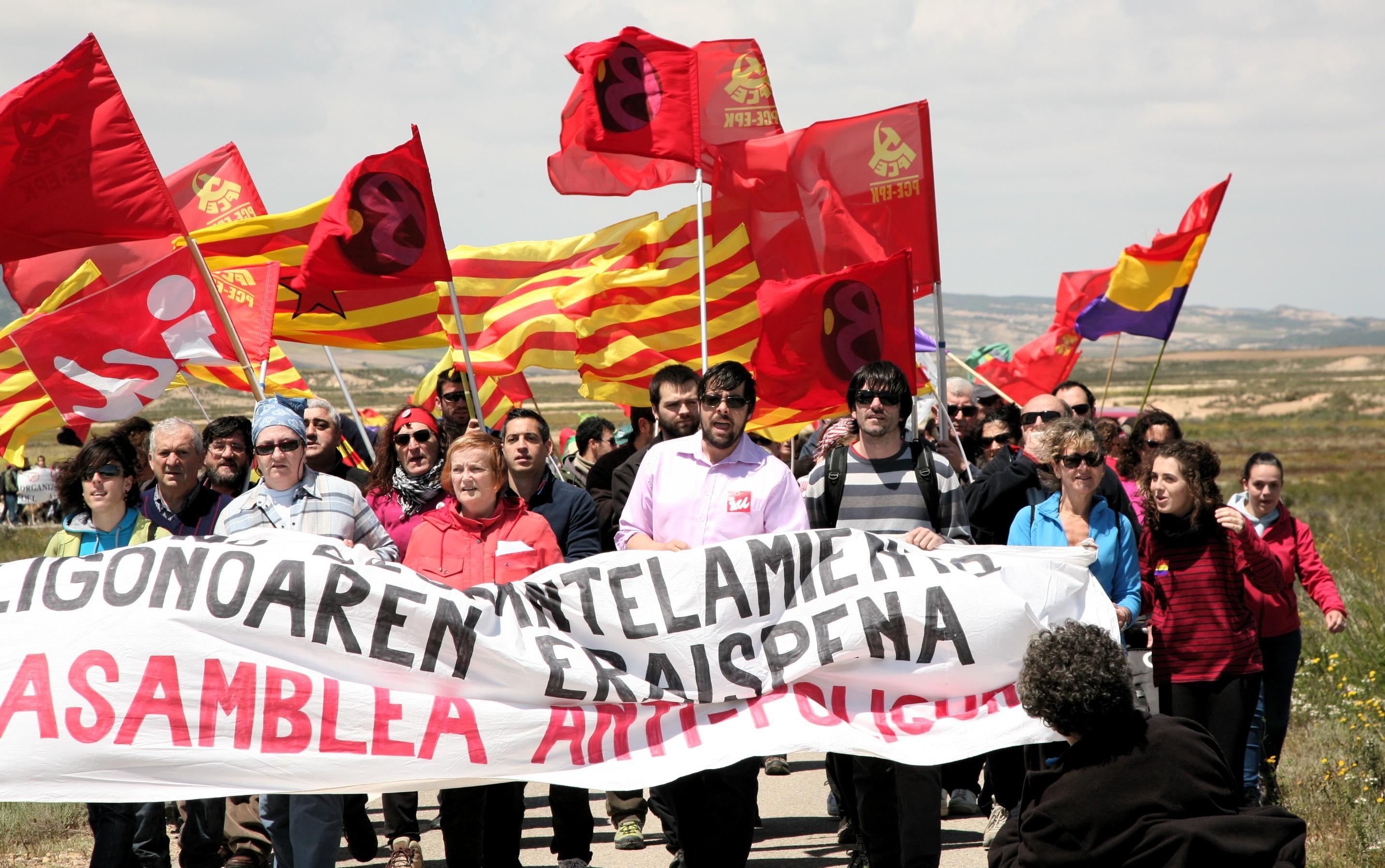 Criticamos las maniobras militares que comienzan hoy en las Bardenas y la “cultura de guerra” que promueven