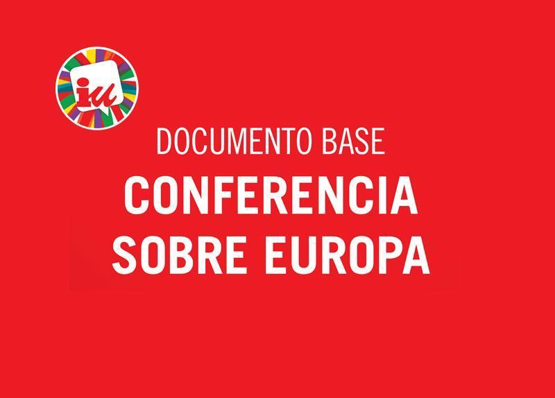 Conferencia Sobre Europa (Documento Base)