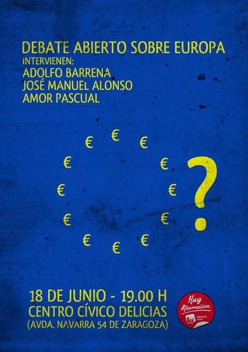 Convocamos un acto público para debatir sobre la estrategia de la izquierda en Europa