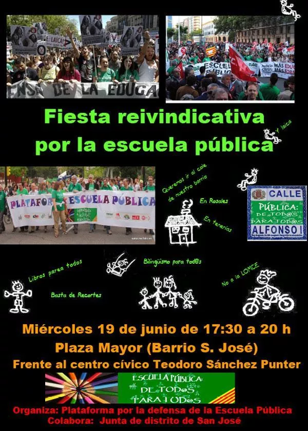 Fiesta Reivindicativa por la Escuela Pública