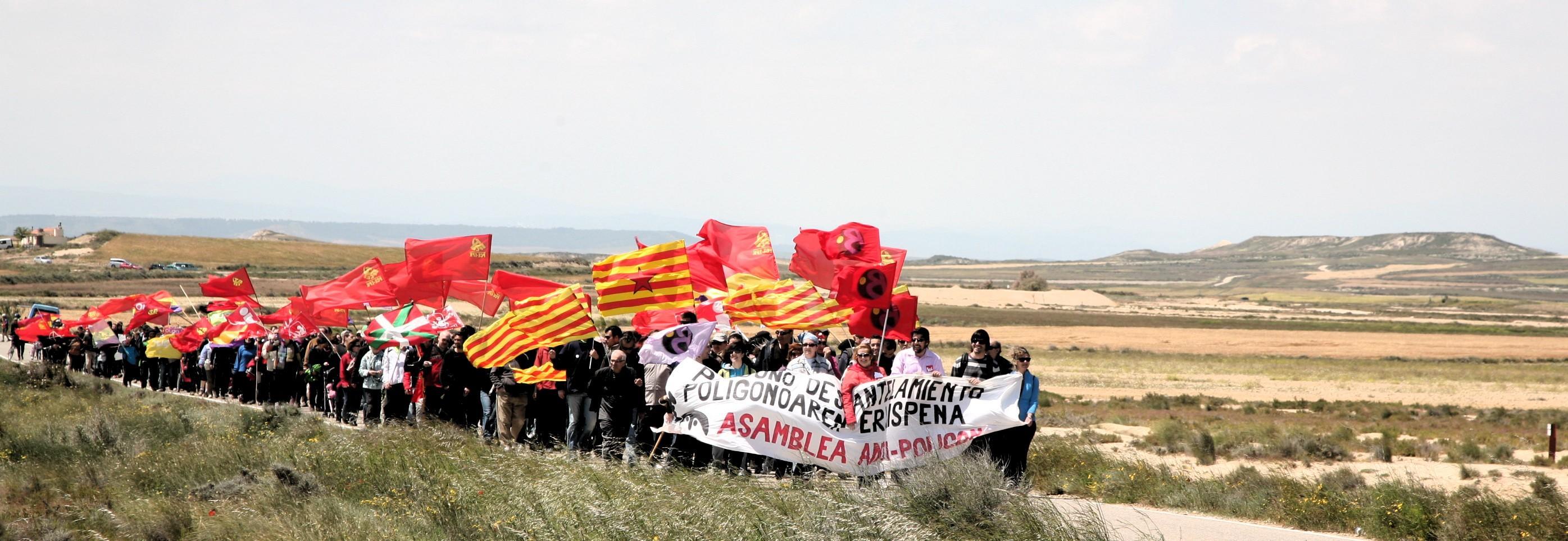 El grupo Sumar solicita a Defensa que detalle en el Congreso si “prevé desmantelar” el polígono de tiro de las Bardenas o por qué mantiene que es “imprescindible”