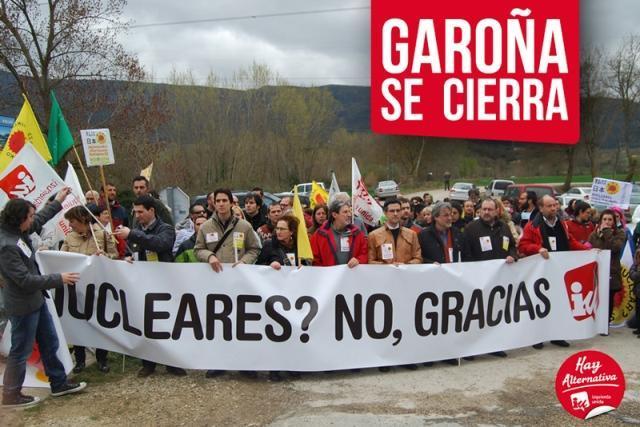 Participamos en la Marcha contra la central nuclear de Garoña