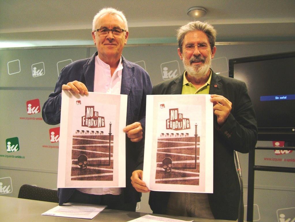 Presentamos nuestra campaña ‘No al fracking’ para oponernos en la calle y en las instituciones a esta “peligrosa” técnica para obtener energía