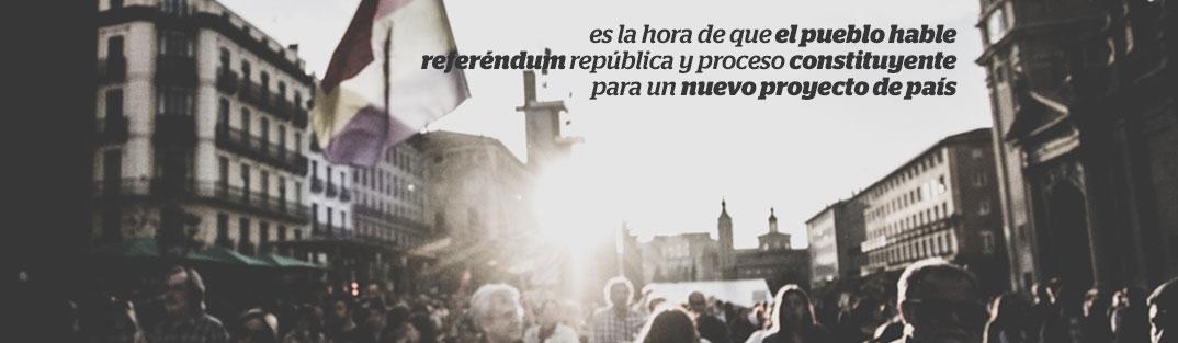 Llevaremos al pleno la propuesta para iniciar un nuevo proceso constituyente