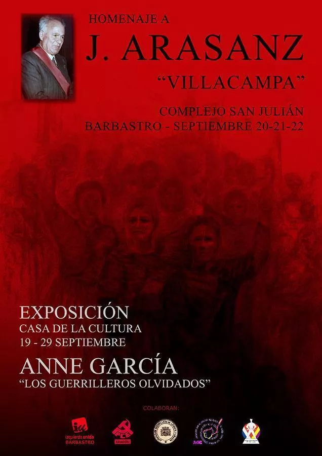 Exposición “Los soldados olvidados”  Pinturas y dibujos de Anne García