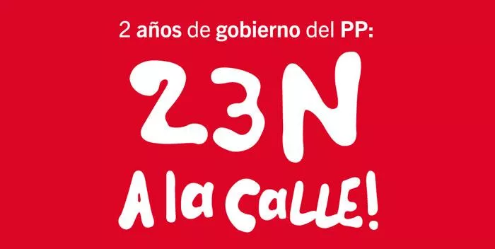 23N A la calle!