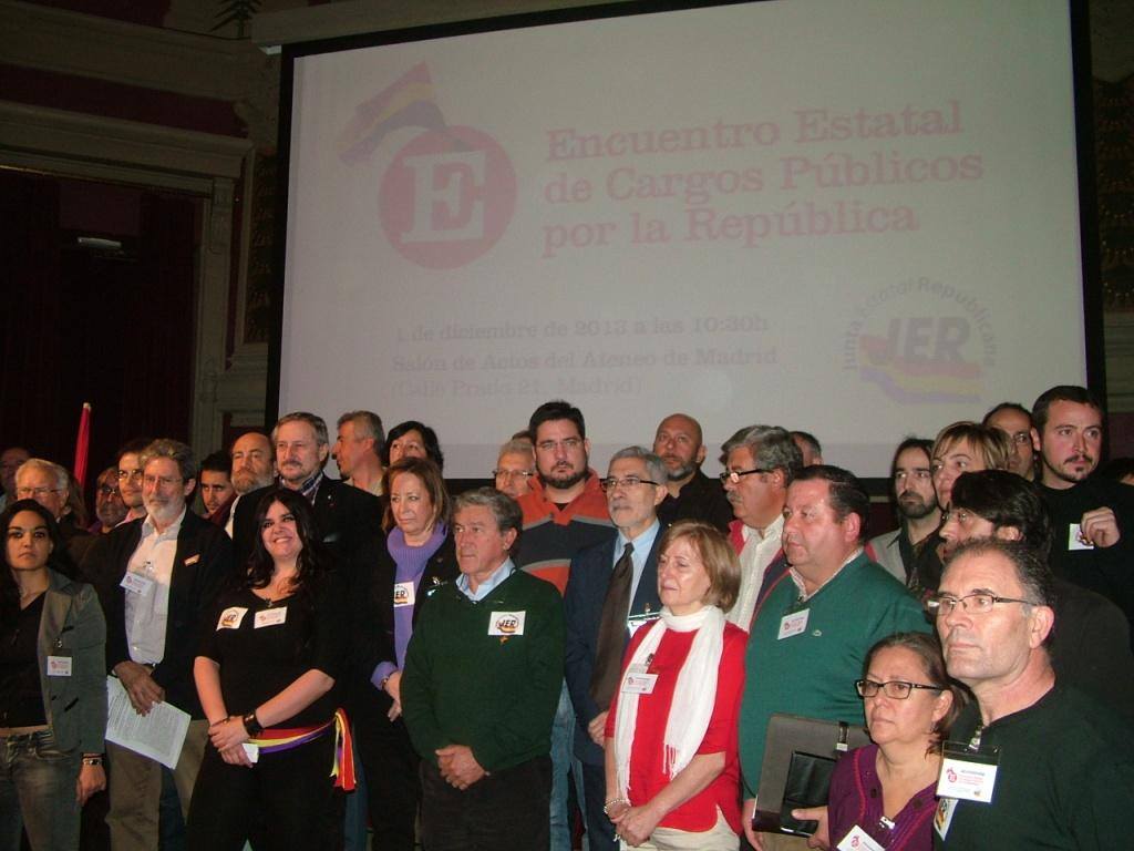 Participamos en el encuentro de cargos  públicos por la República organizado por la JER