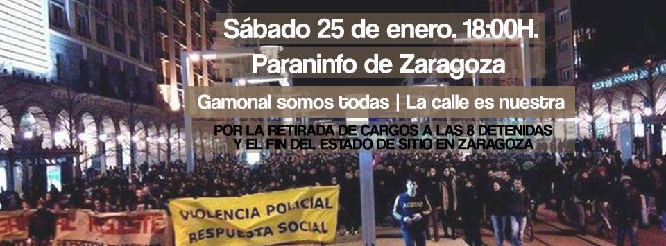 Apoyamos la movilización que condena los excesos policiales y defiende el ejercicio pacífico y democrático de las protestas ciudadanas