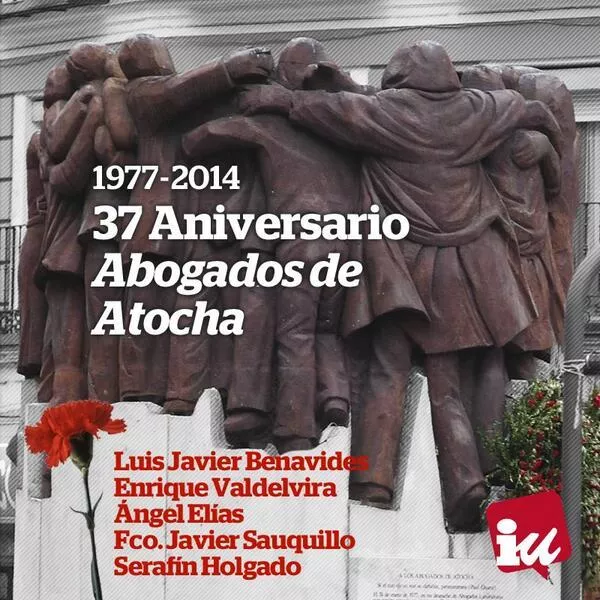 Nos sumamos al recuerdo de las víctimas de la Matanza de Atocha