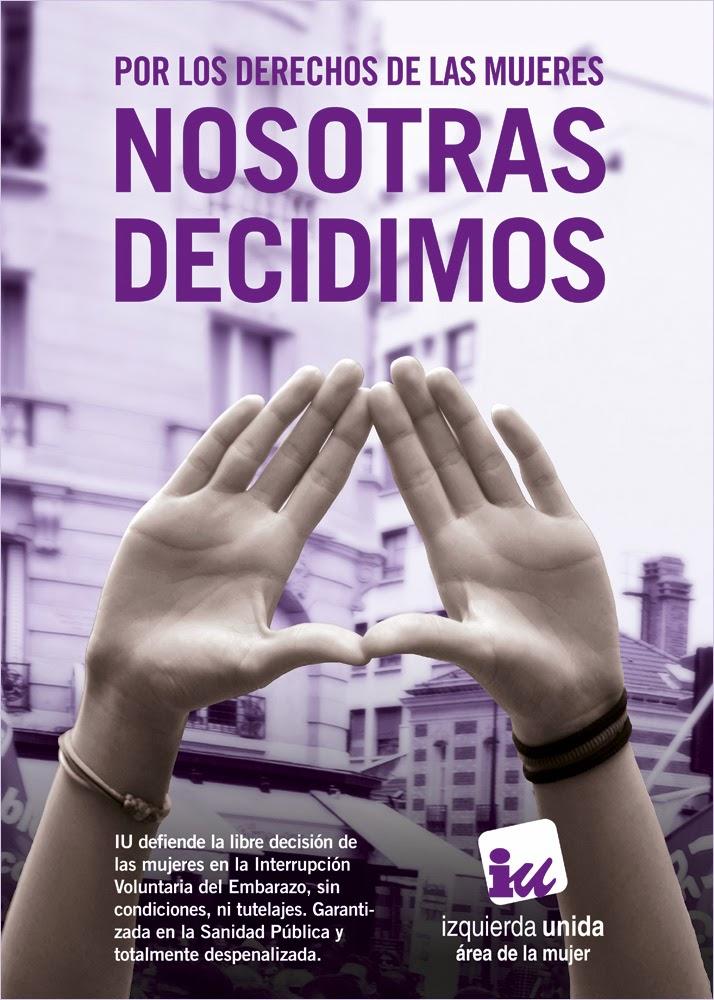 IU Huesca presenta al próximo pleno municipal una propuesta de resolución sobre el derecho de las mujeres a decidir sobre su maternidad