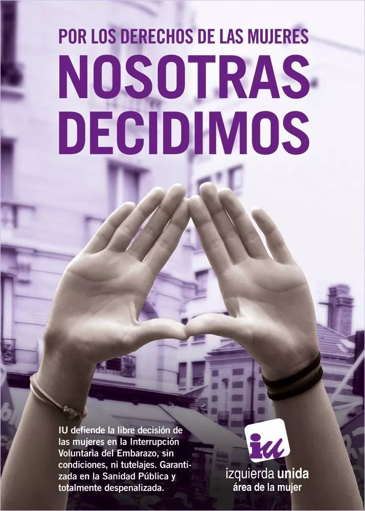 IU Huesca presenta al próximo pleno municipal una propuesta de resolución sobre el derecho de las mujeres a decidir sobre su maternidad