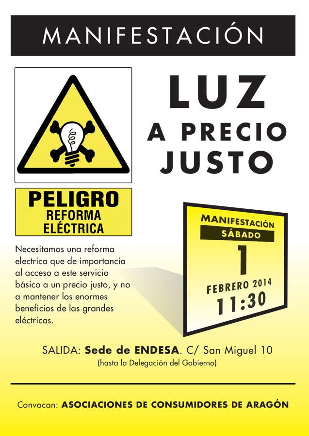 Participamos en la manifestación convocada contra la reforma eléctrica