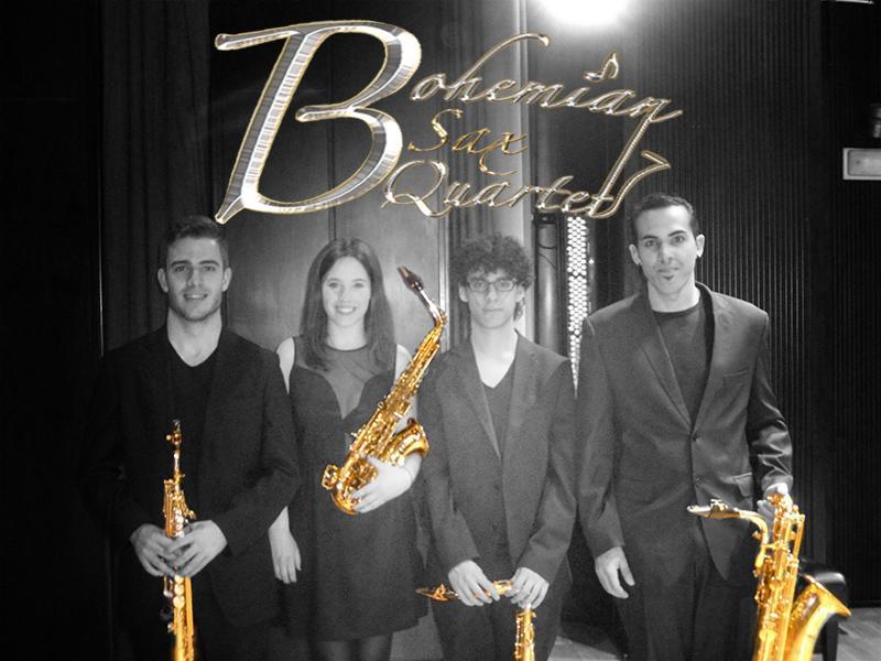 El Casco Histórico acoge el recital del cuarteto Bohemian Sax Quartet