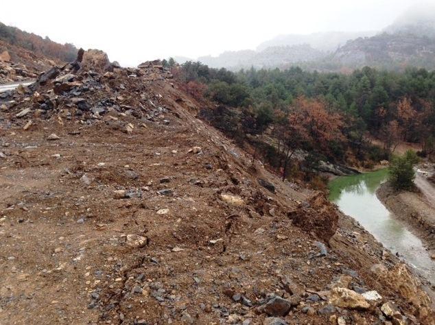 Cuestionamos si existe expediente sancionador abierto por las obras de la carretera de Arcusa-Aínsa, promovidas por la DPH