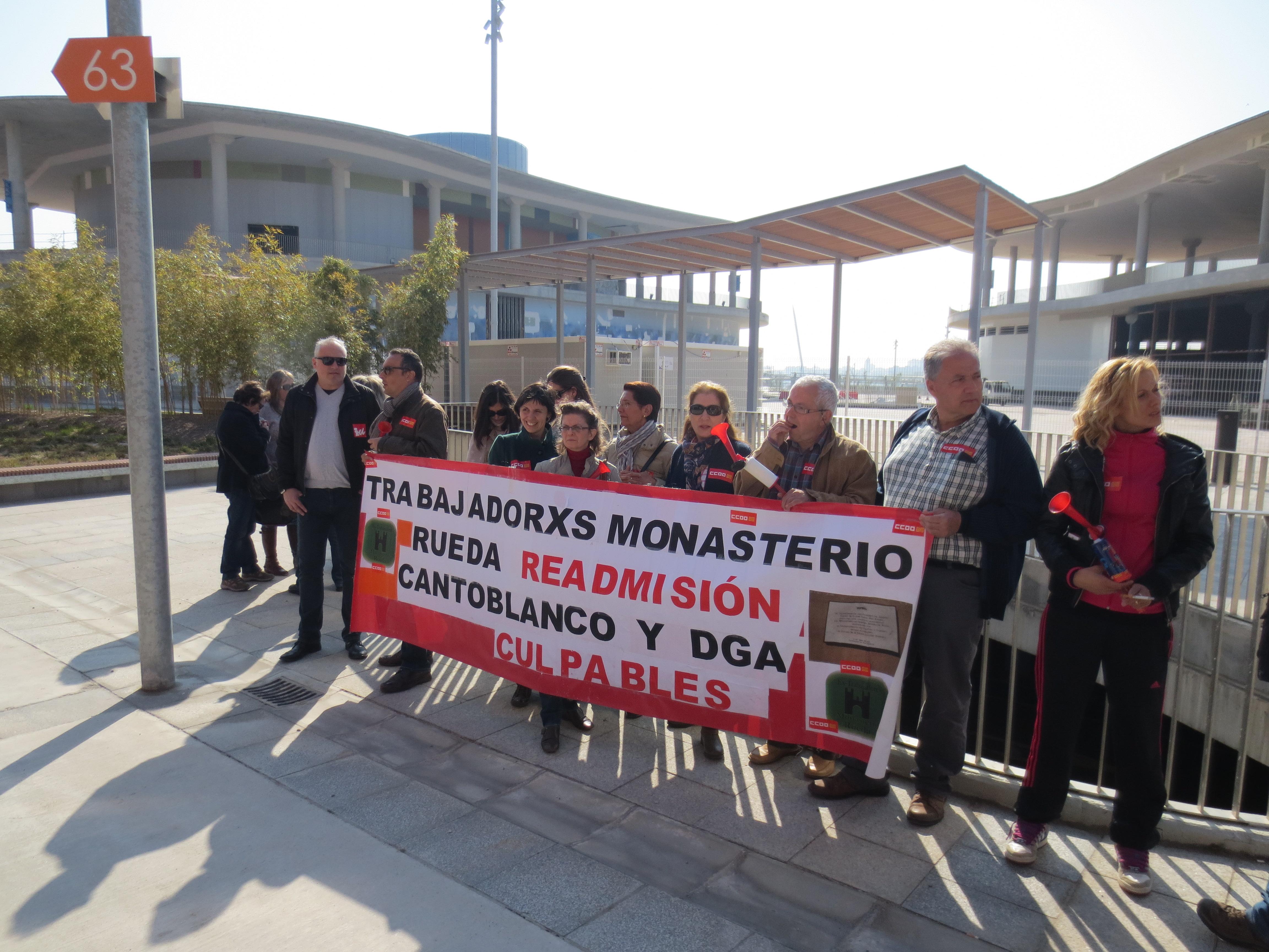 Respaldamos las reivindicaciones de la plantilla del Monasterio de Rueda