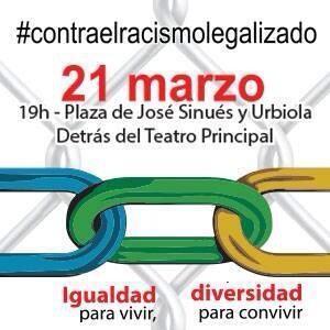 Denunciamos el racismo institucional en el Día Internacional contra el racismo y la xenofobia