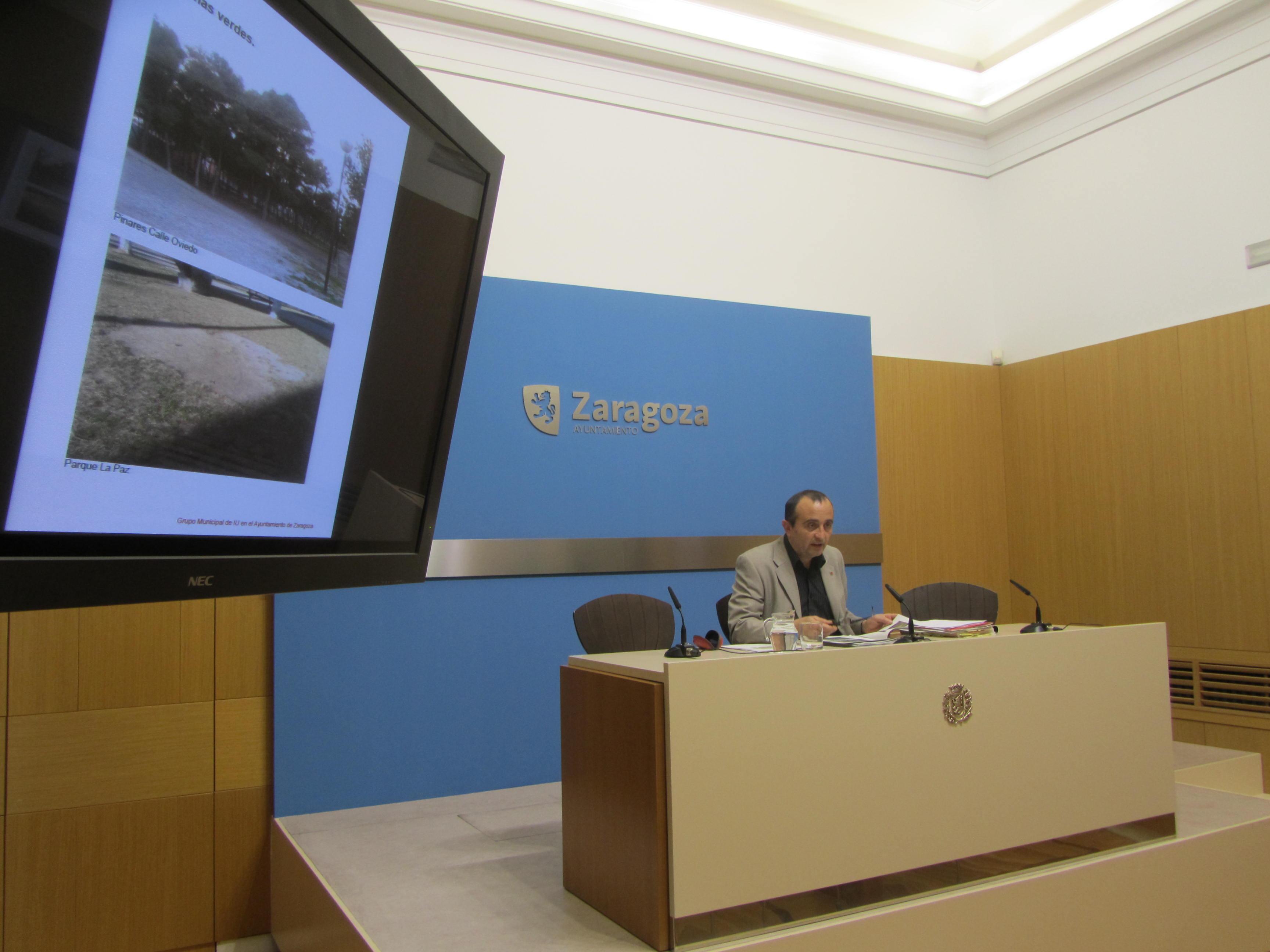 Presentamos las deficiencias en los parques de Torrero, La Paz y Valdefierro