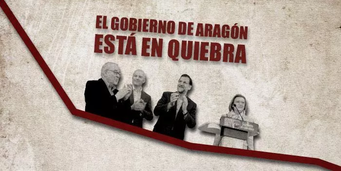 Rudi ha llevado al Gobierno de Aragón a la quiebra