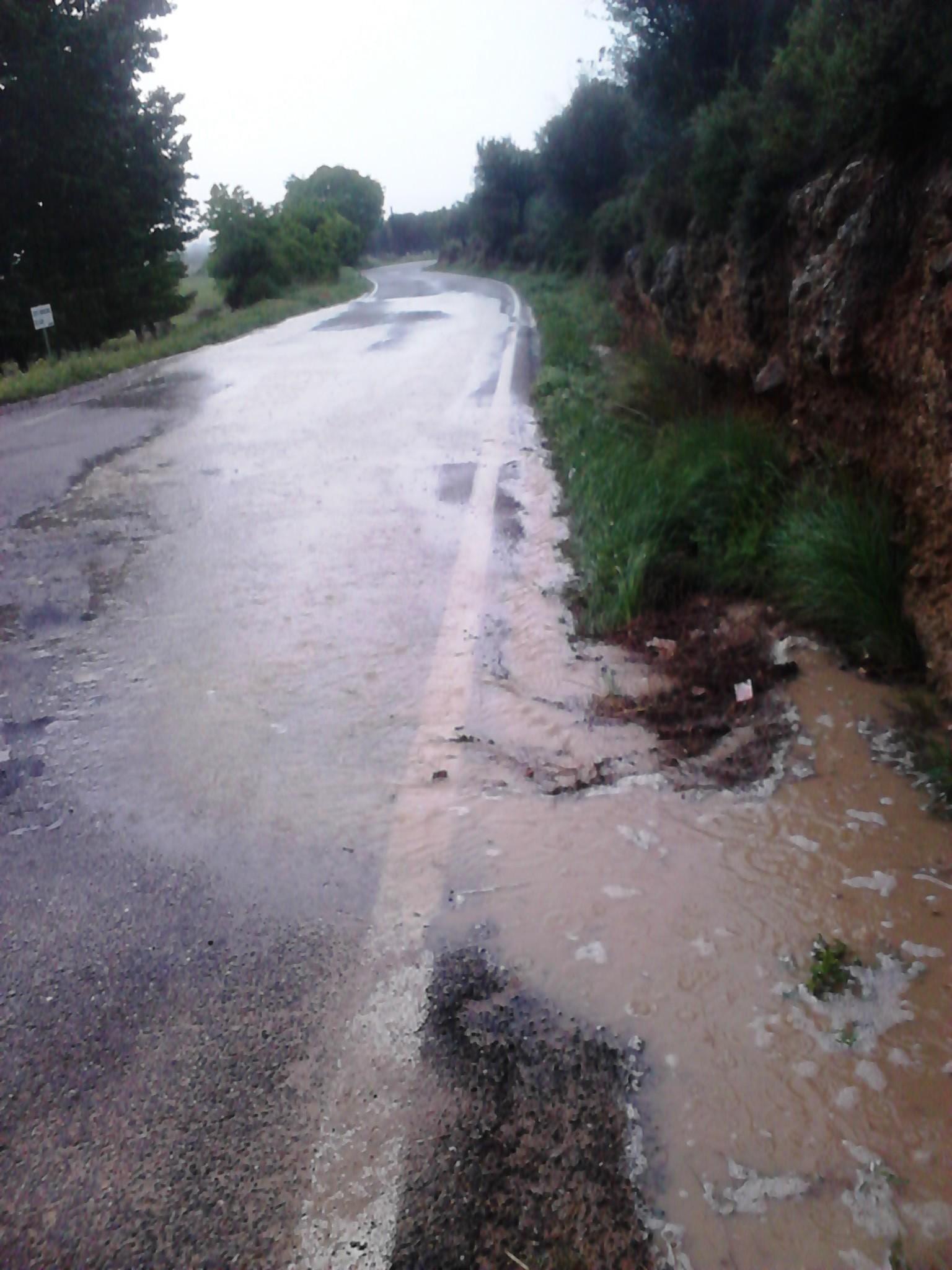 El Gobierno de Aragón nos responde que actuará provisionalmente en el tramo de la carretera que conecta Estadilla y la N-123 a Barbastro