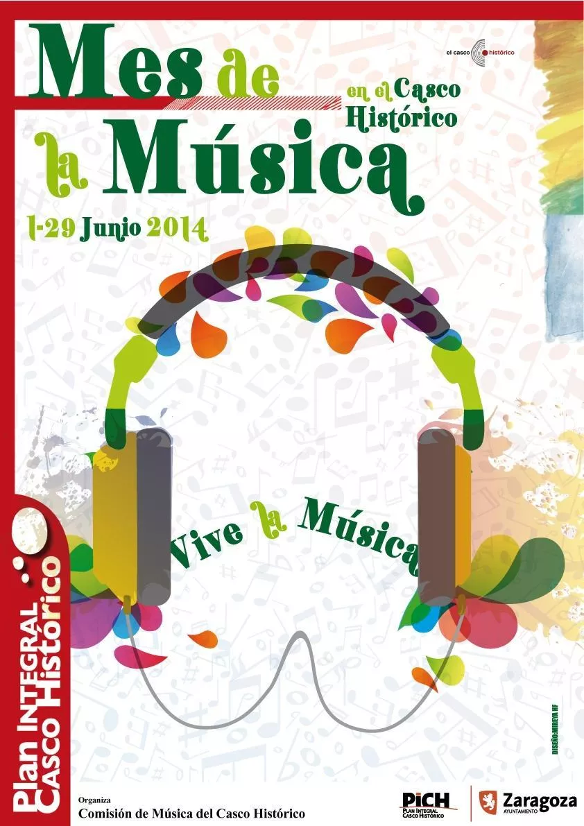 Cartel mes de la música 2014 PICH