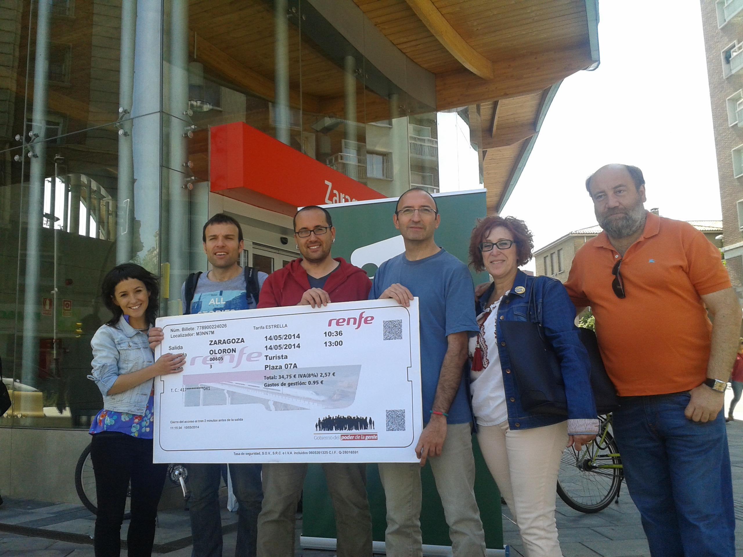 La Izquierda Plural apuesta por la reapertura inmediata de la puerta de Aragón en Europa: el Canfranc