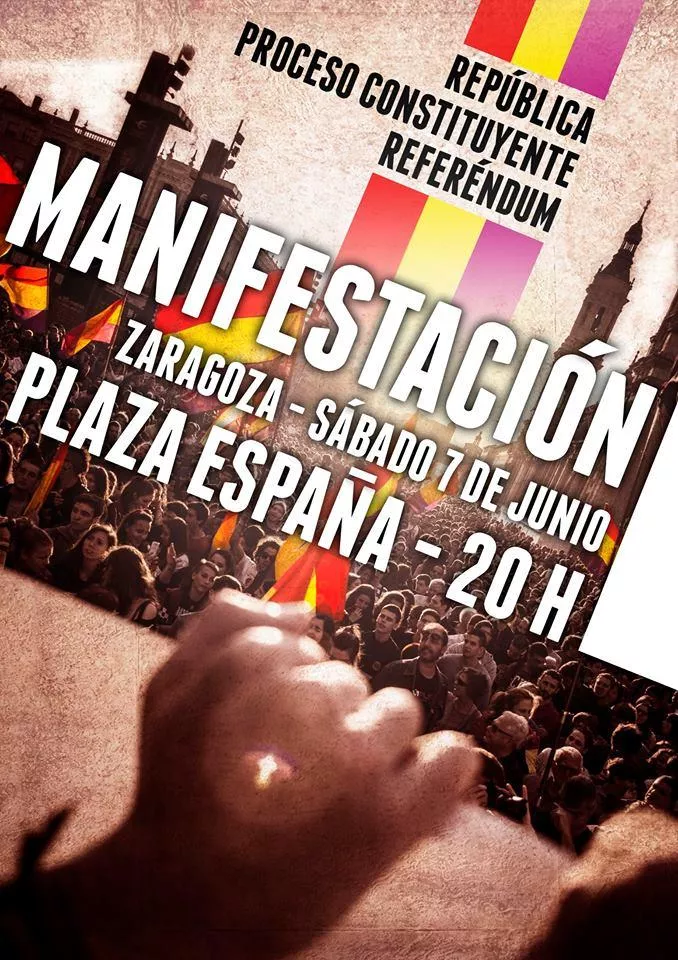 Llamamiento a la participación masiva en las movilizaciones convocadas para exigir un referéndum para que el pueblo decida