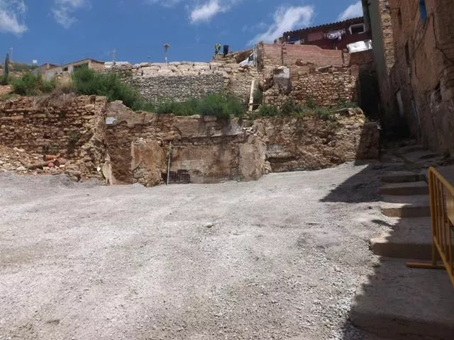 Preguntamos al Ayuntamiento de Fraga por las obras de acondicionamiento de la calle Roqueta, tras los últimos trabajos