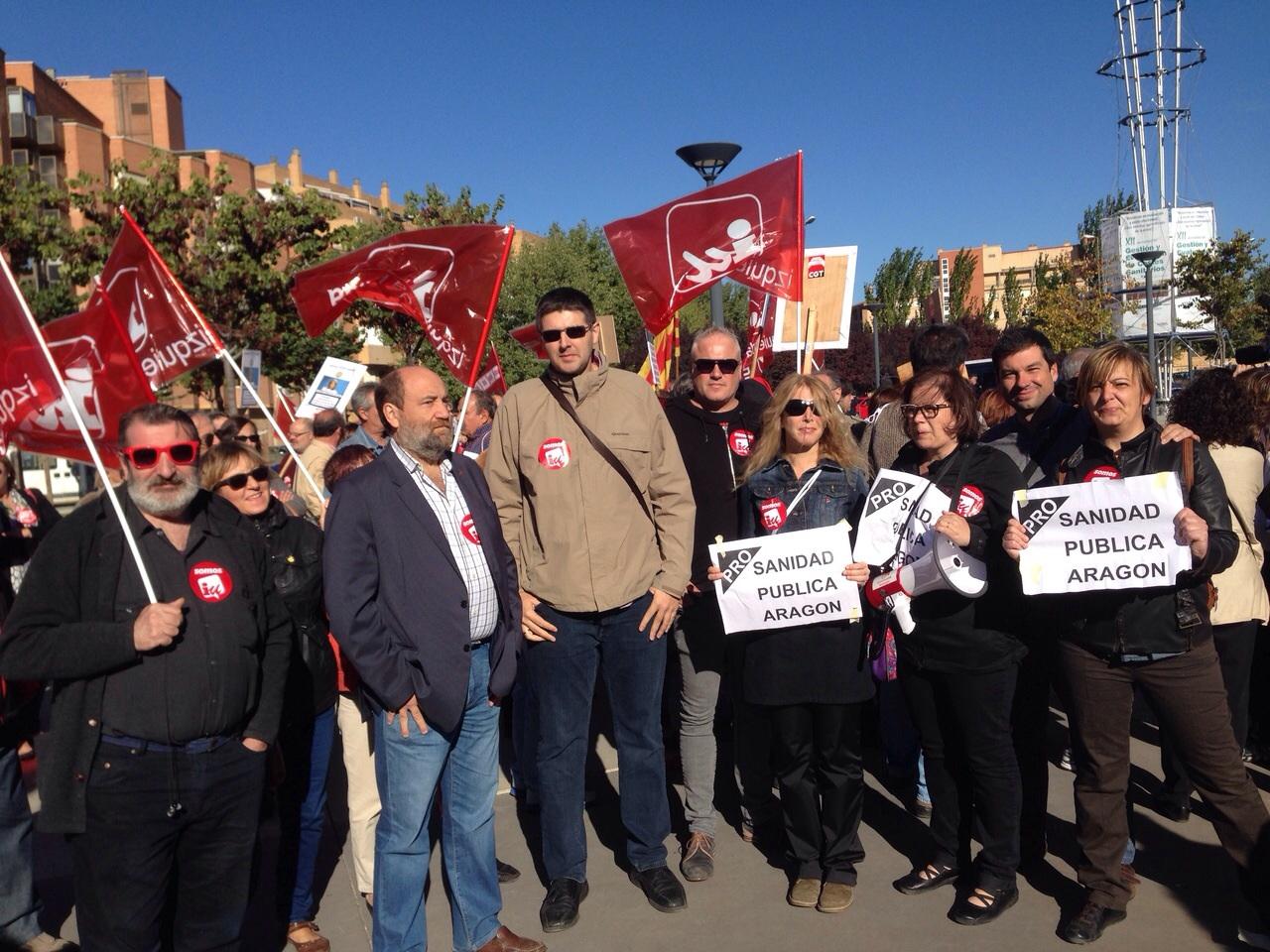 Nos sumamos al Contra-Congreso de Huesca, en defensa de la Sanidad Pública
