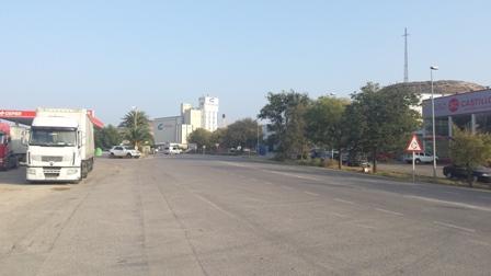 Solicitamos al Ayuntamiento de Fraga un acceso peatonal desde un tramo de la N II al Polígono de la Concepción