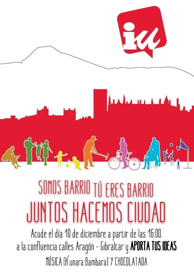 “Somos Barrio, Tú eres barrio, Juntos hacemos ciudad”