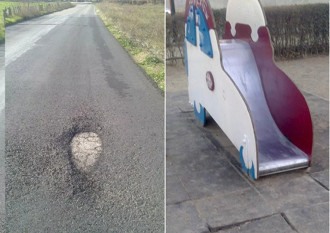 Se reparará el parque infantil de Garrapinillos, a petición de IU
